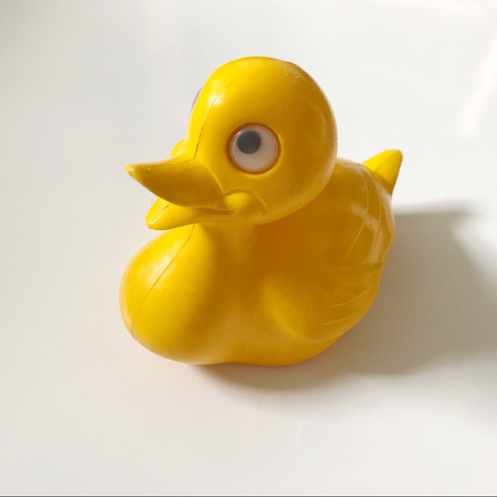 Vintage Yellow Rubber Duck Made in West Germany